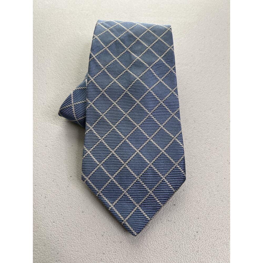Brooks Brothers 346 Blue with Gray Rope Pattern 100% Silk Made in USA Tie NWOT